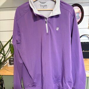 Levelwear Quarter-Zip Pullover – Size L/G (Purple)  Bent Creek Country Club
